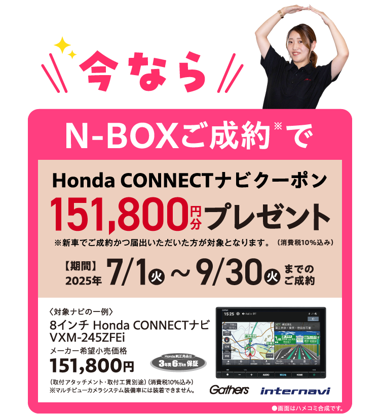 ȂN-BOXHonda CONNECTirN[|v[g